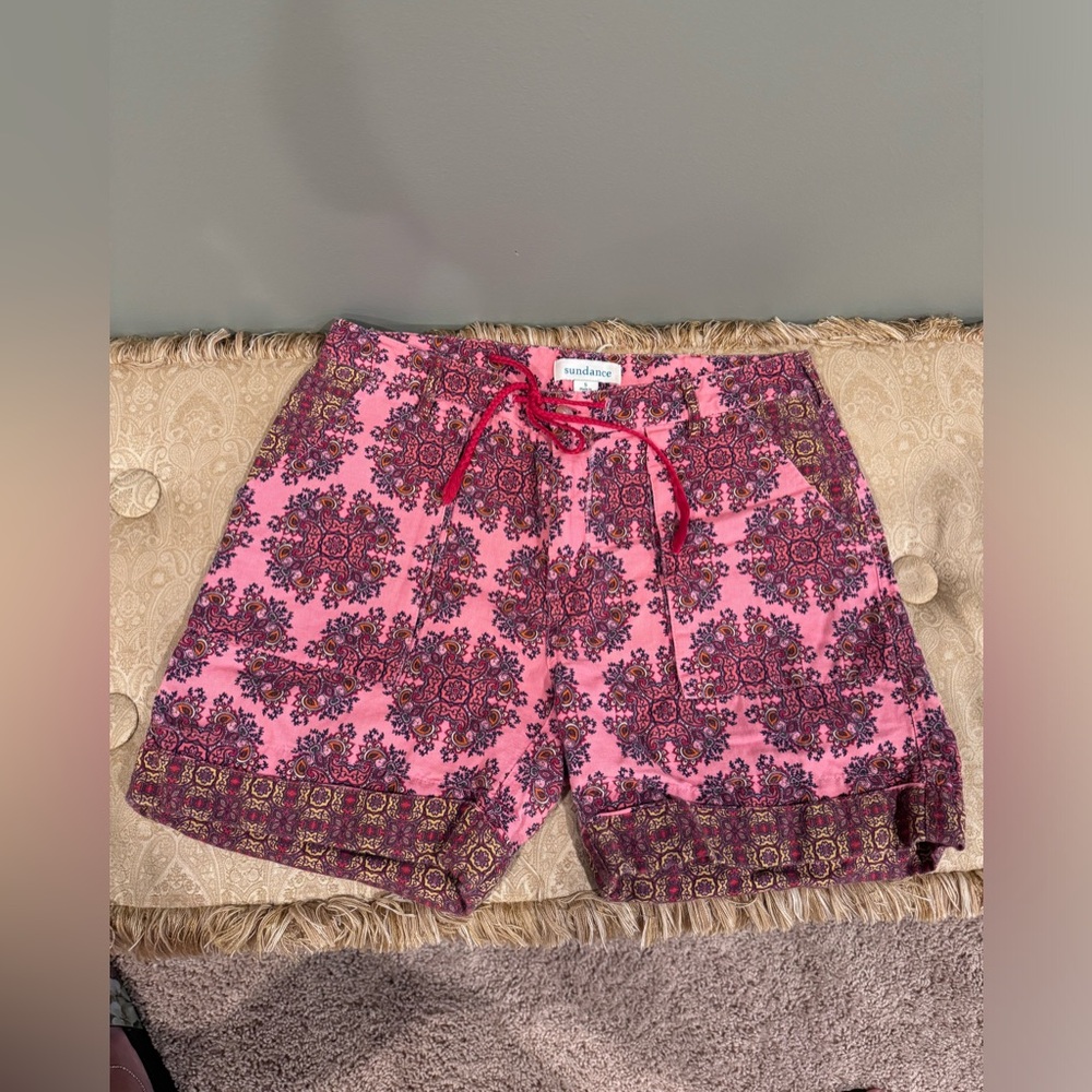 Sundance linen cotton shorts